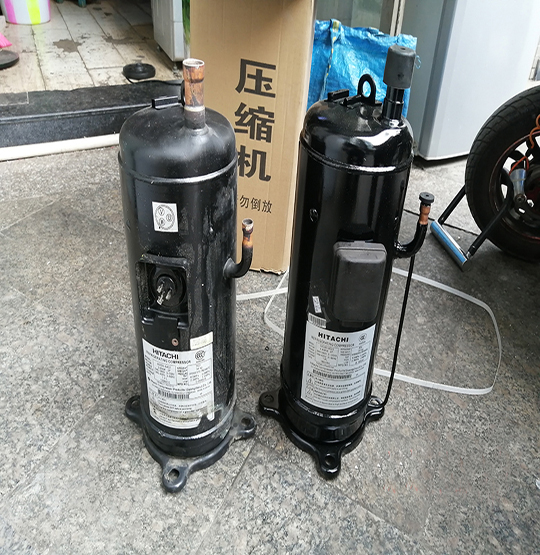 山阳中央空调压缩机的更换维修
